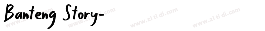 Banteng Story字体转换